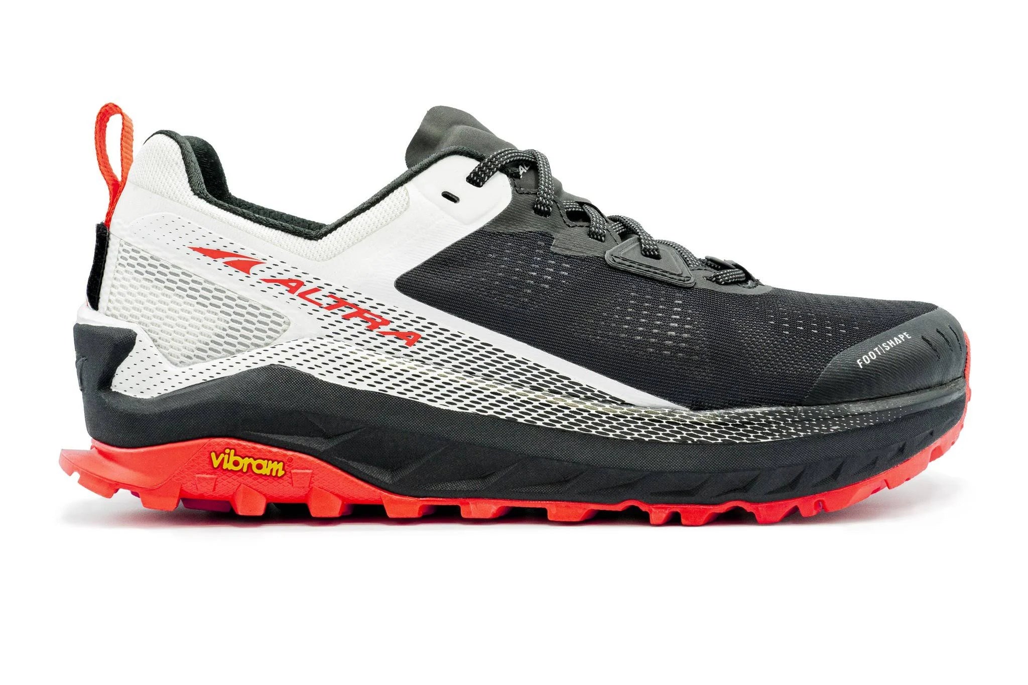 Black/White Men's Trail Running Shoes H8837