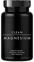 Magnesium Glycinate 400mg Chelated Magnesium Glycinate 120 Capsules 60 Servings K748