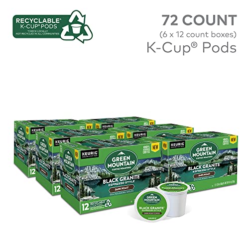 Dark Roast Coffee K-Cup Pods, 72 Count E984