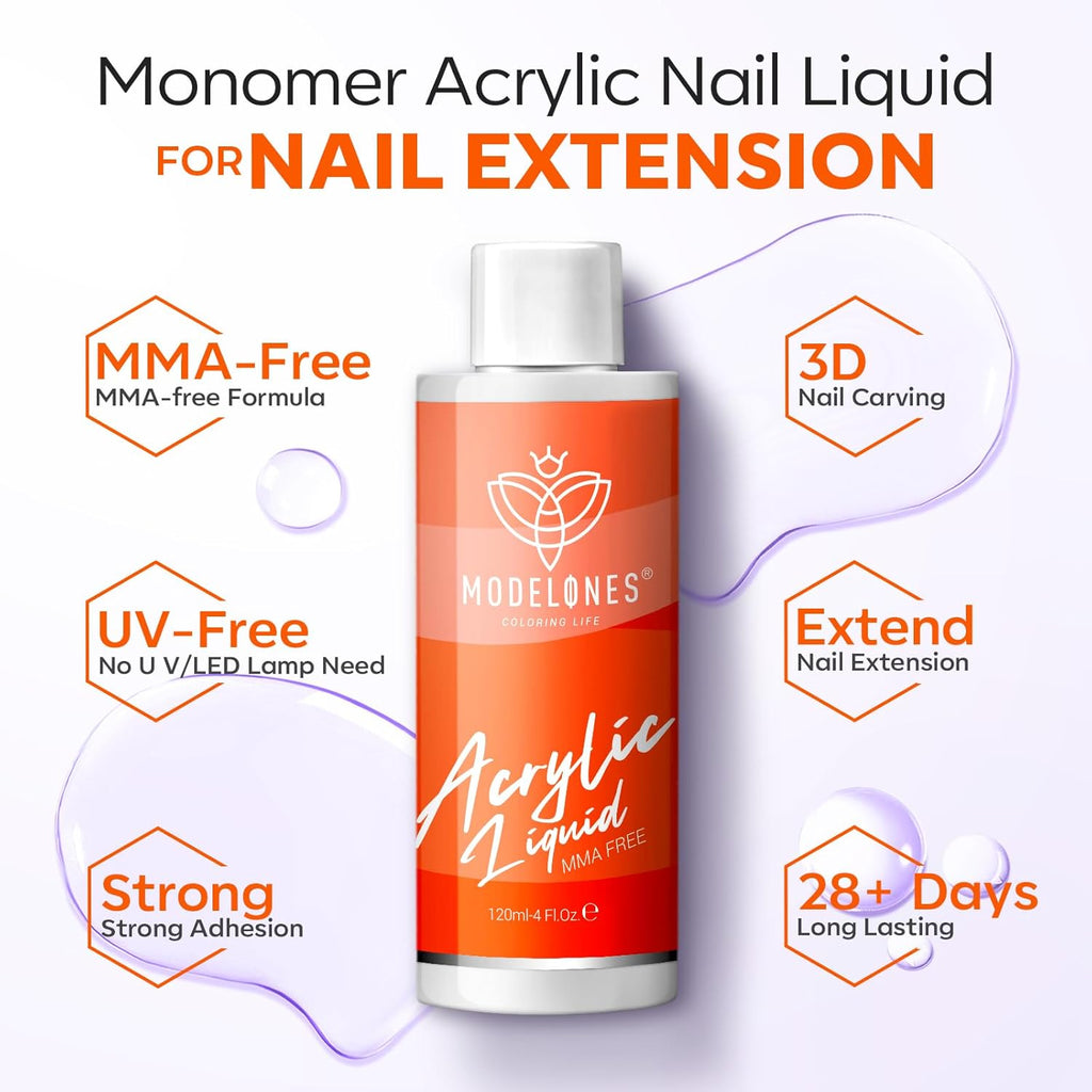 4 oz Acrylic Nail Liquid W45293