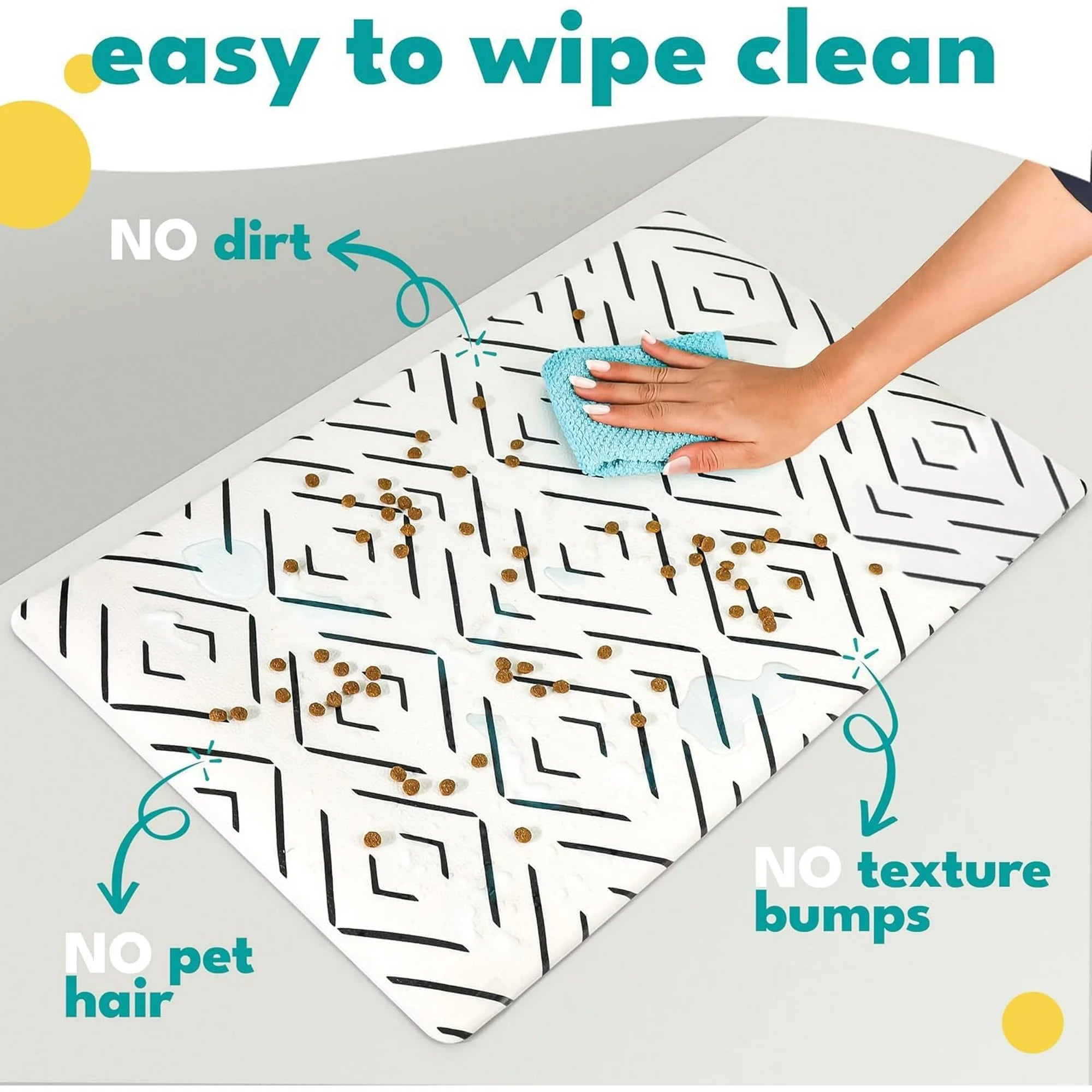 Large Waterproof Non-Slip Pet Feeding Mat E1433
