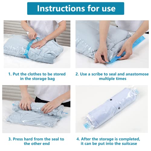 Jumbo 6 Pack Vacuum Storage Bags E327744