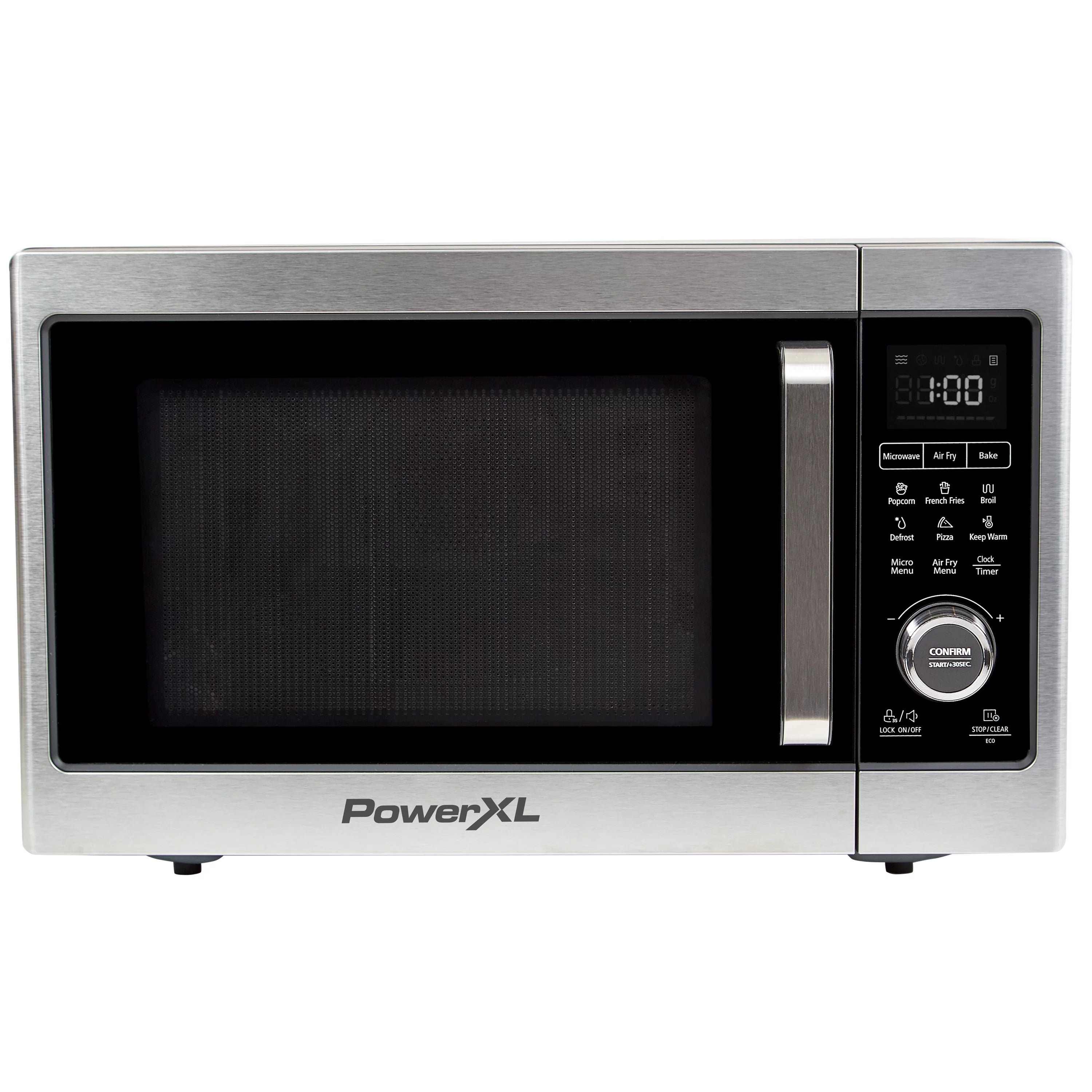 Stainless Steel / Black Microwave Air Fryer, 1cu. ft. X843321