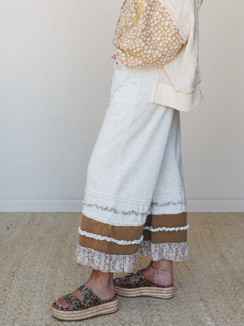 Bloomfolk Pants - Light Gray
