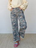 Fight for Flowers Pants - Olive