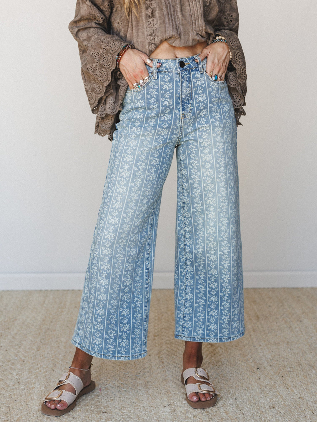 Amber Field Jeans - Washed Denim