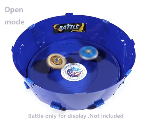Blue Double Decker Battle Arena for Beyblade Burst Toys K3579