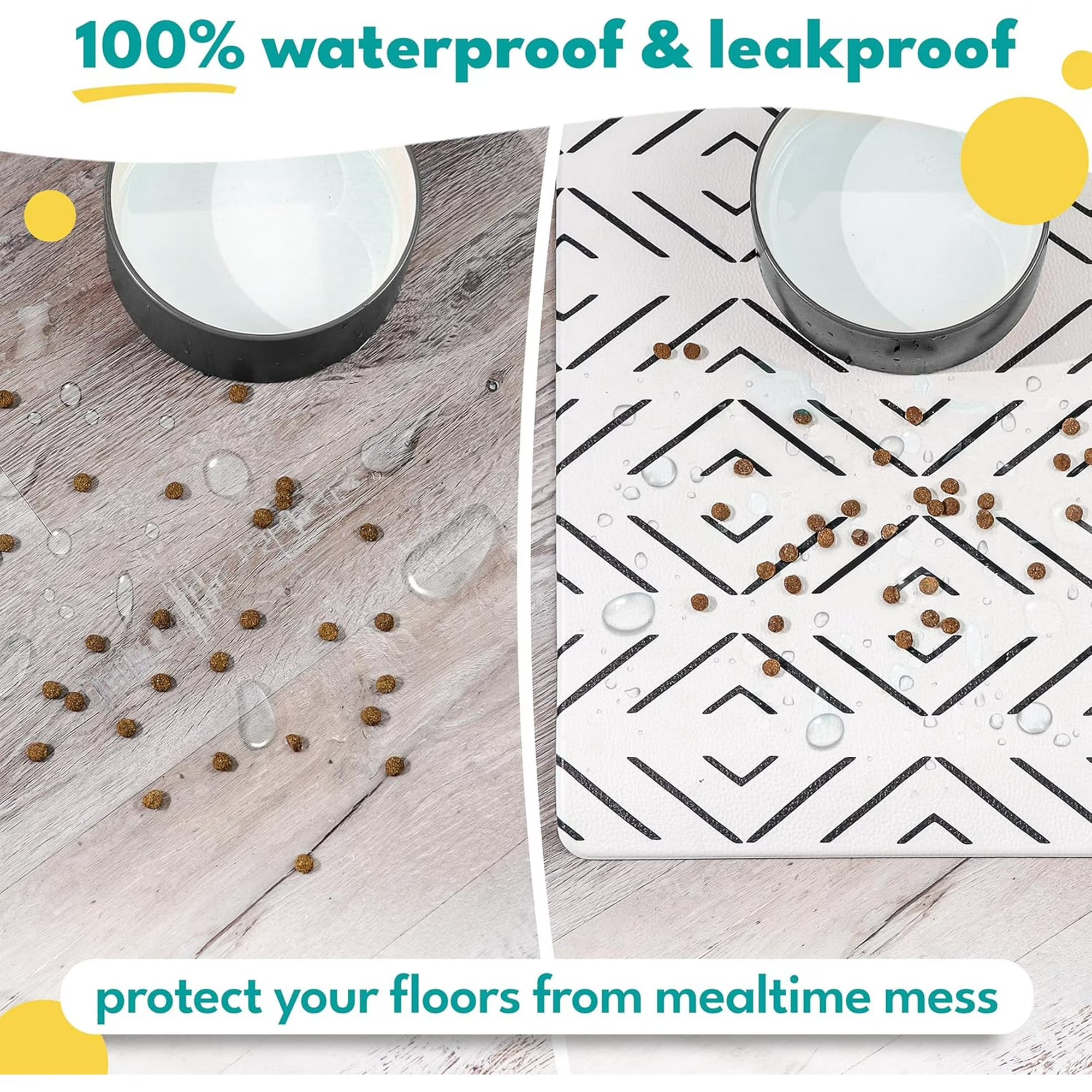 Large Waterproof Non-Slip Pet Feeding Mat E1433