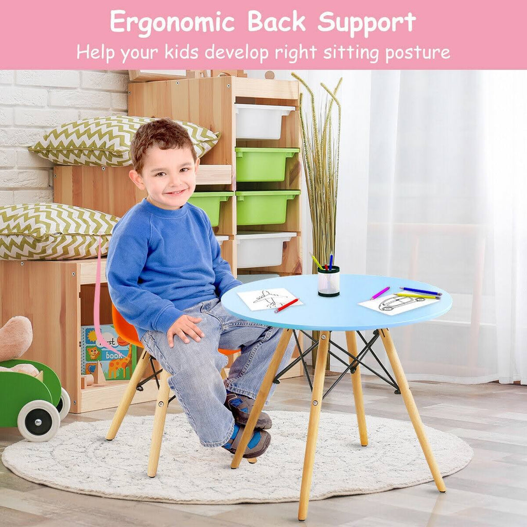 5 Piece Kids Set with 4 Armless Chairs S2565
