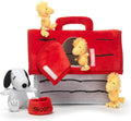 Classic Snoopy Interactive Plush Doghouse with 5 Stuffed Animal Toys U385