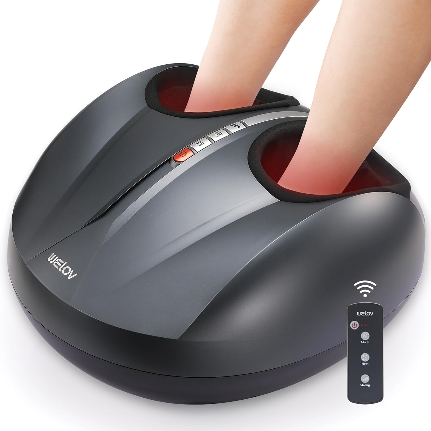 Deep Kneading Shiatsu Foot Massager with 2 Heating Levels Q863