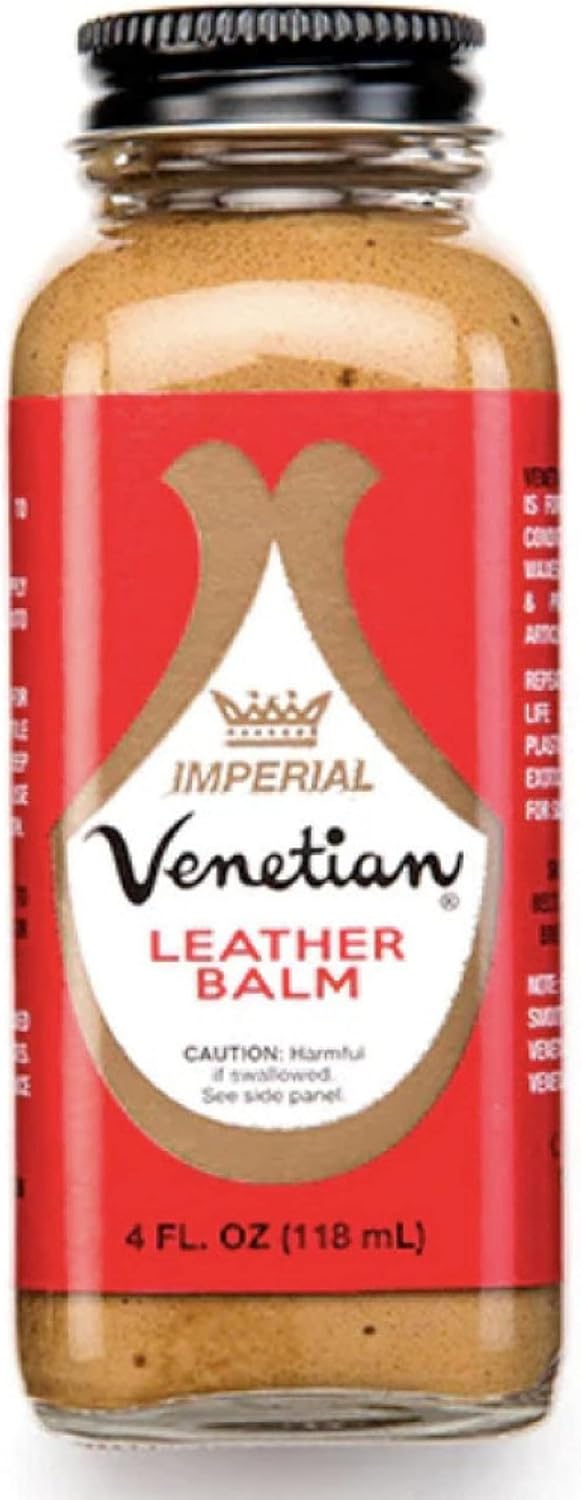 Leather Balm - 4 oz - Light Brown B688