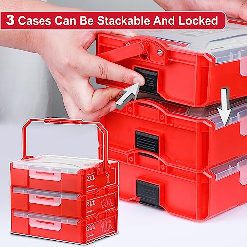 Mini Red 5-Drawer Steel Tool Box O60940
