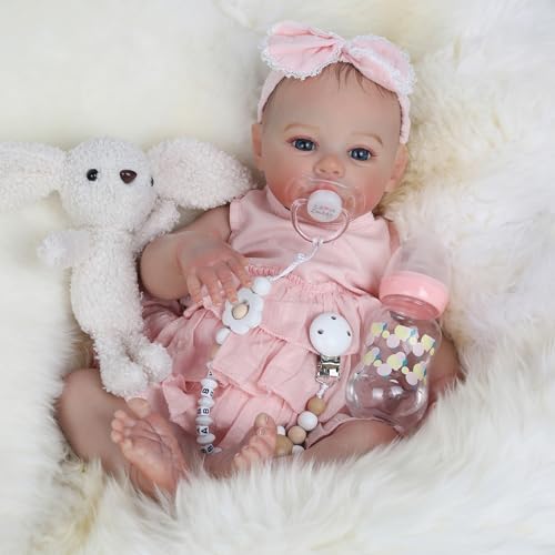 18 Inch Realistic Reborn Baby Doll with Soft Weighted Body U40521