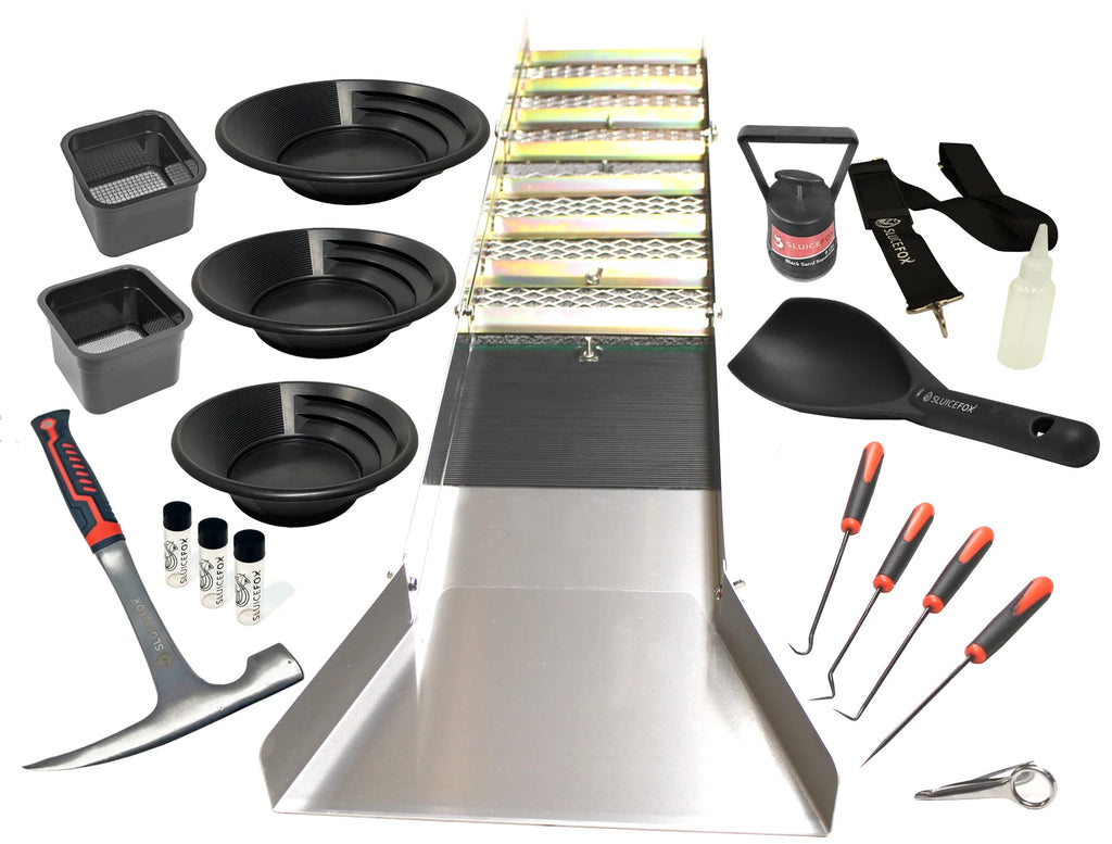 Complete Gold Mining Kit with 50 inch Gold Sluice Box S266
