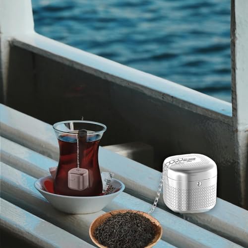 Square Tea Infuser with 304 Stainless Steel Fine Mesh B512540