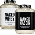 5LB Unflavored Whey and 5LB Unflavored Casein Protein Bundle H22897