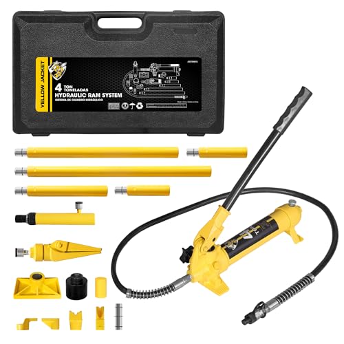 4 Ton Hydraulic Auto Body Jack Ram Kit with Blow Mold Case C878