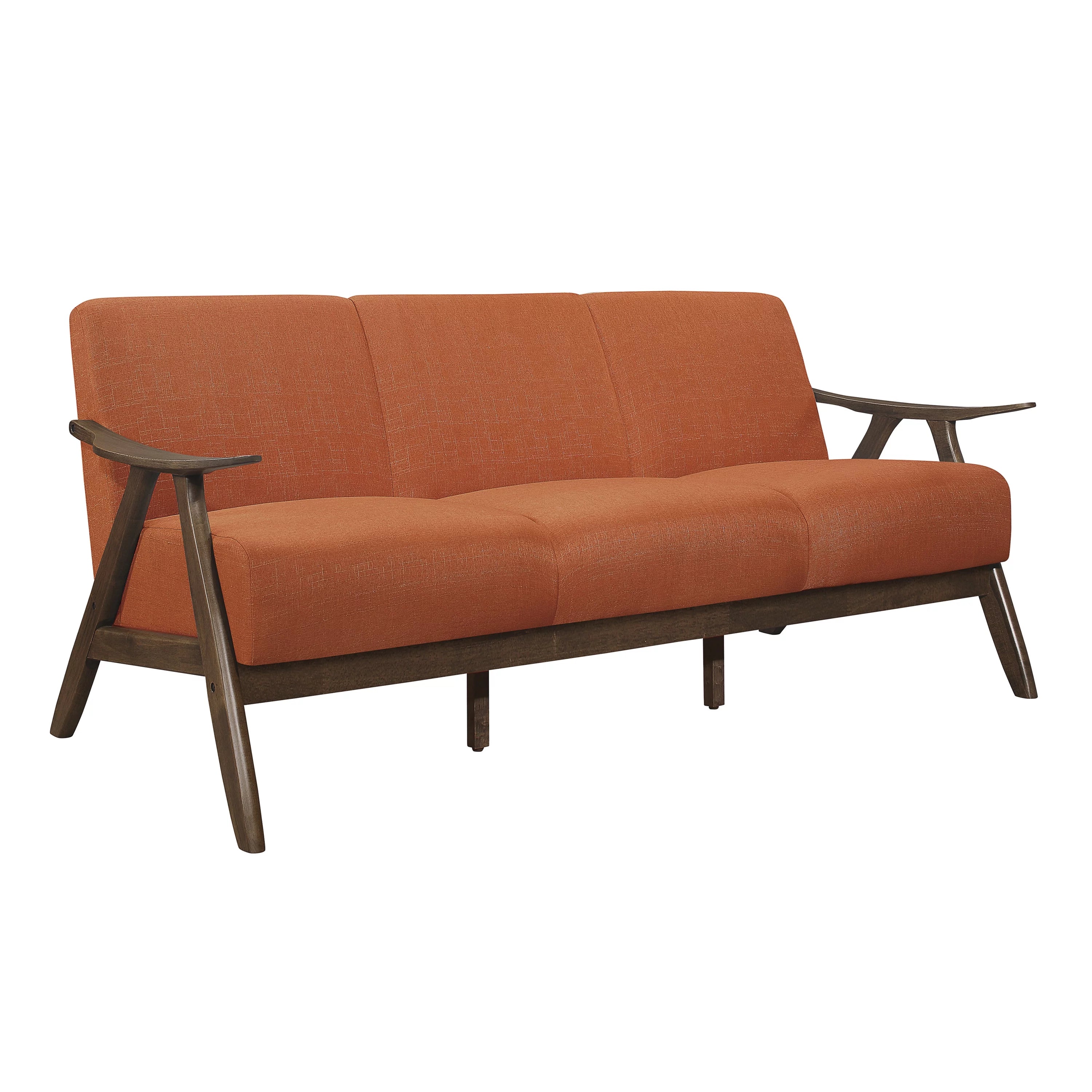Orange 3 Seat Sofa Couch M799