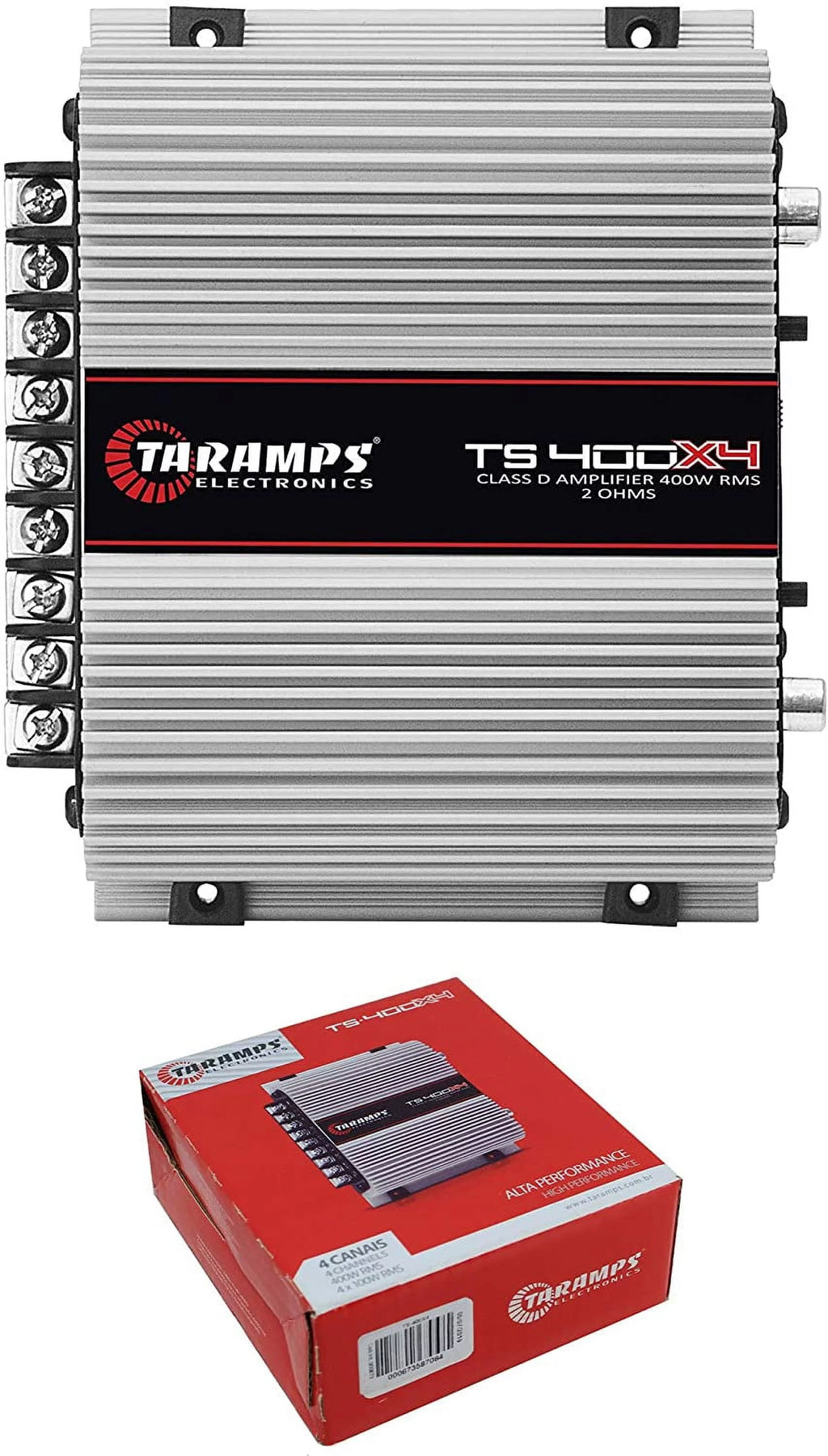 Full Range 4 Channel 400W Class D Car Audio Amplifier Z82075