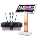22-inch Touch Screen Karaoke Player with Wireless Microphone R441
