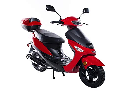 Red Gas Powered Scooter E507