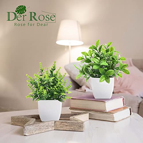 8 Packs Artificial Faux Potted Plants Y4105
