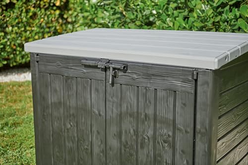 Black Outdoor Resin Storage Shed Q929473