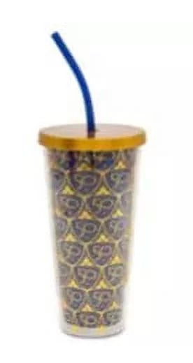 Gold and Blue Acrylic Tumbler X218823
