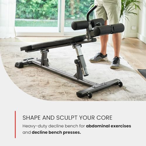 Adjustable Weight Bench with Reverse Crunch Handle E43730