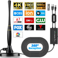 TV Antenna Indoor, 16.5FT Coax Cable O2343