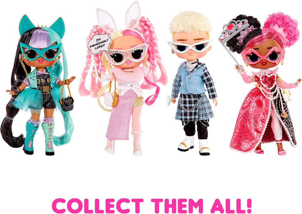 Fashion Doll with 20 Surprises Including Accessories & 2 Pink Outfits D2285