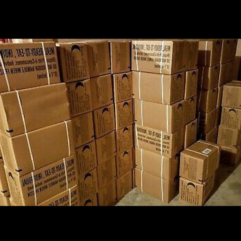 24 full food packs Military meals ready to eat with heater O257