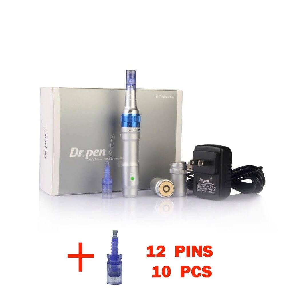Rechargeable Microneedle System with 10 12 Pin Cartridges G267513