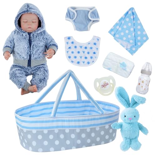 17-Inch Silicone Full Body Reborn Baby Doll N24801