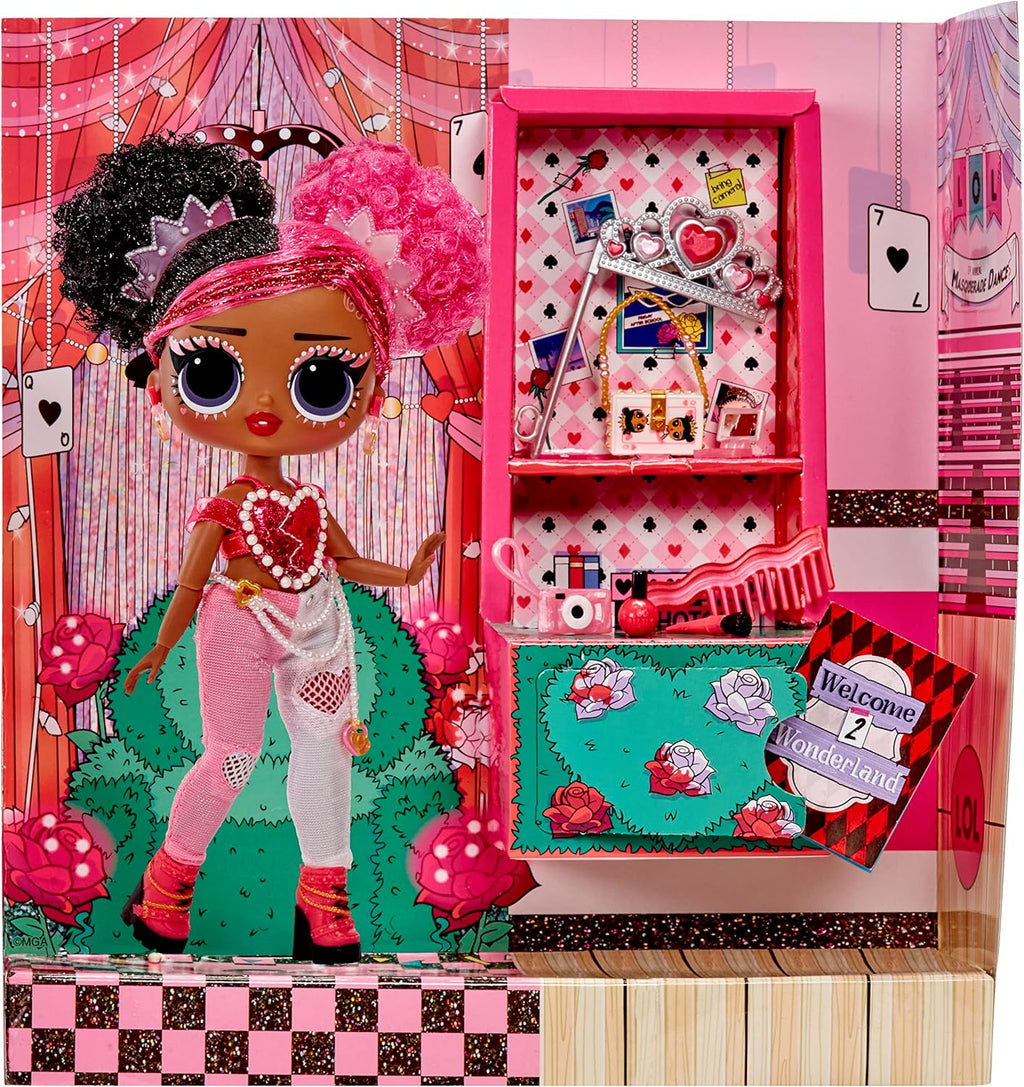 Fashion Doll with 20 Surprises Including Accessories & 2 Pink Outfits D2285