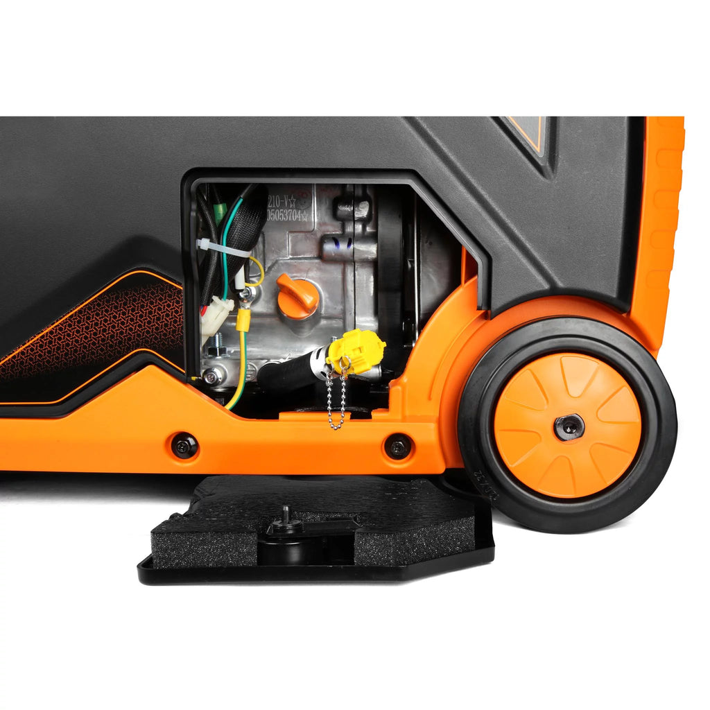 4500-Watt Dual Fuel Portable Inverter Generator with Fuel Shut-Off L8226