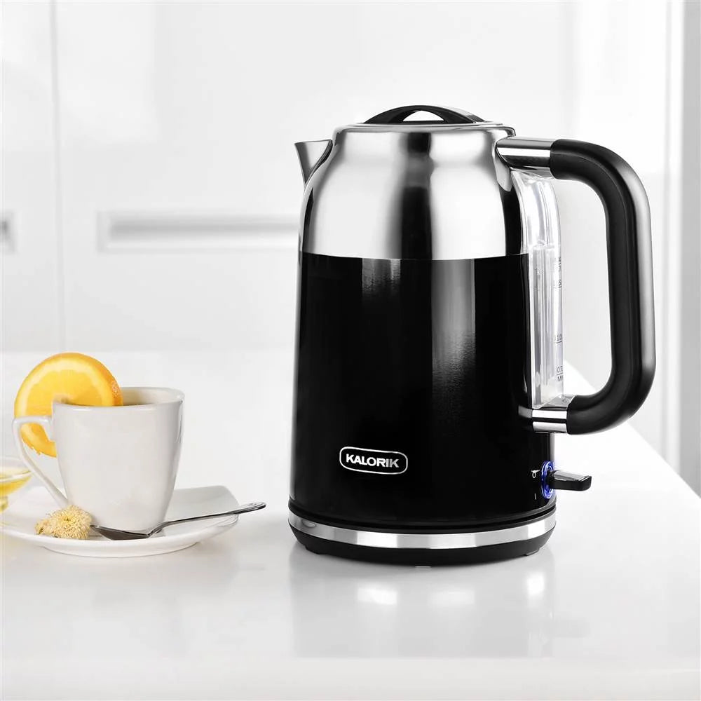 Black 1.7 Liter Electric Kettle W26759