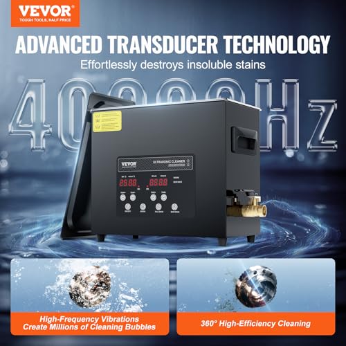 10L 240W Digital Ultrasonic Cleaning Machine with Heater & Timer Q469