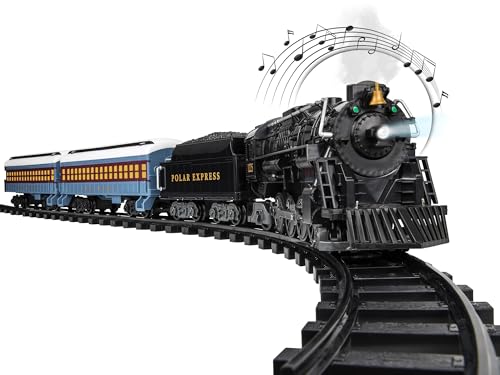 Battery-Operated Toy Train Set with Bluetooth, Locomotive, Train Cars, & Track T69876