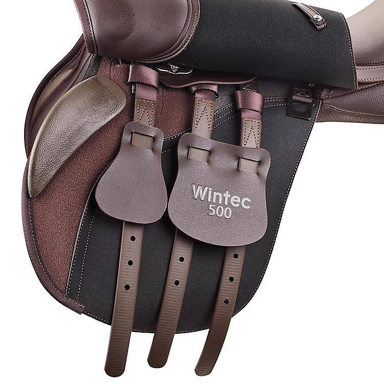 Brown Flocked All Purpose Saddle 18 V63864