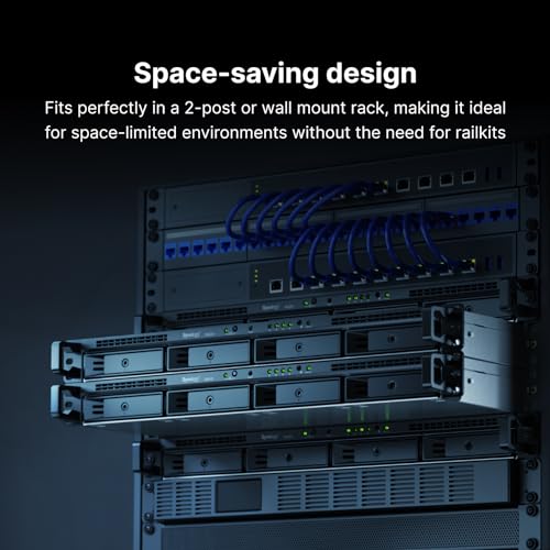4-Bay Rackmount NAS, Black J41872