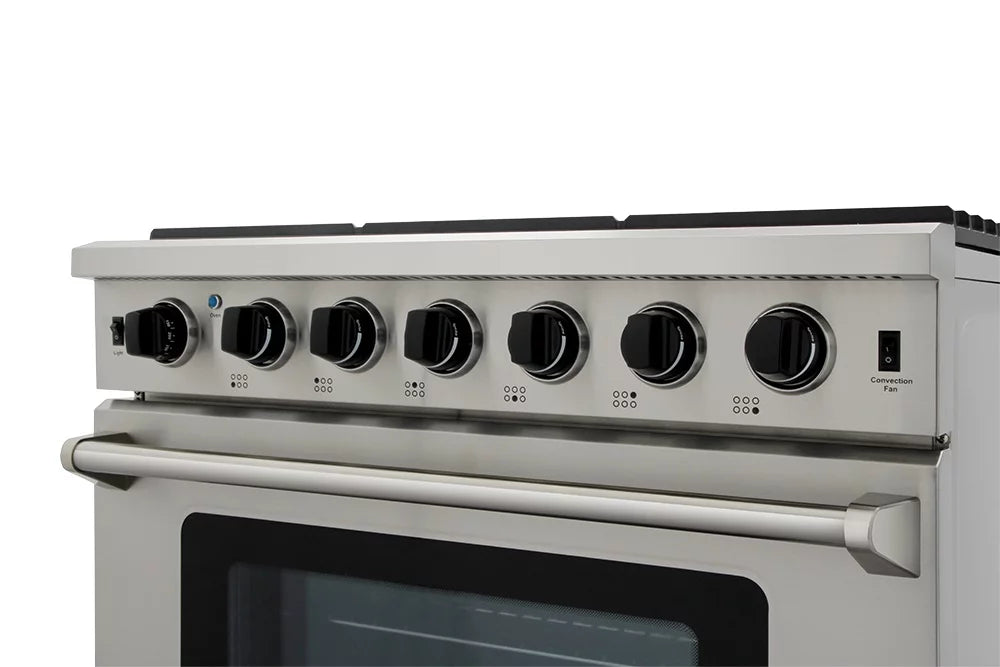 36-Inch Gas Range 6 Burners Stainless Steel H950852