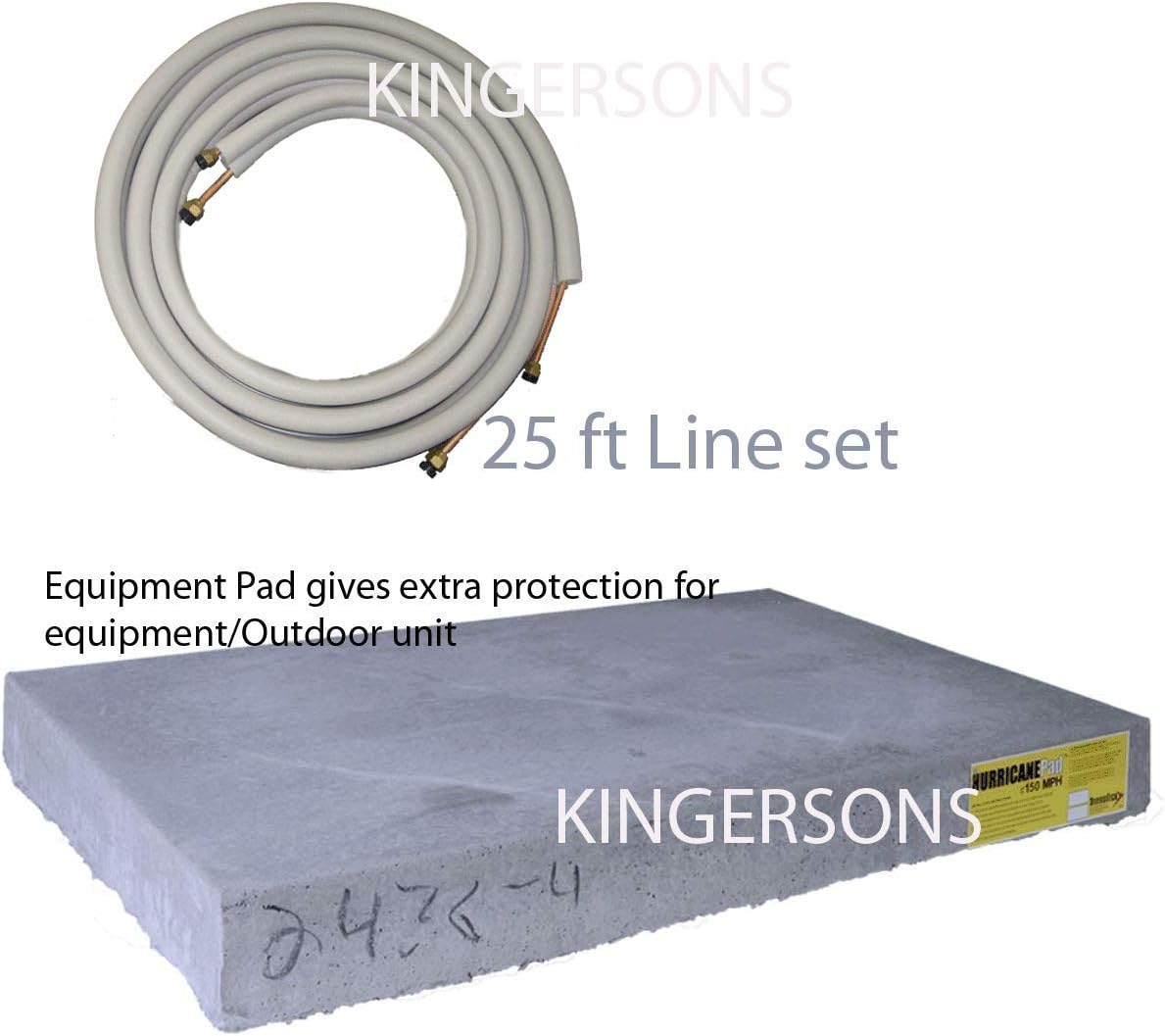 18,000 BTU Wall Mount Ductless Mini-Split Cool & Heat Pump System 1.5 Ton Q50857