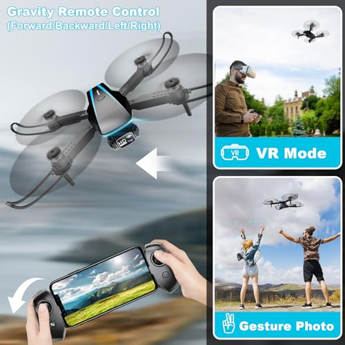Mini Drone with Camera, 1080P HD Foldable Drone N553717