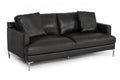Dark Grey Leather Sofa F69212
