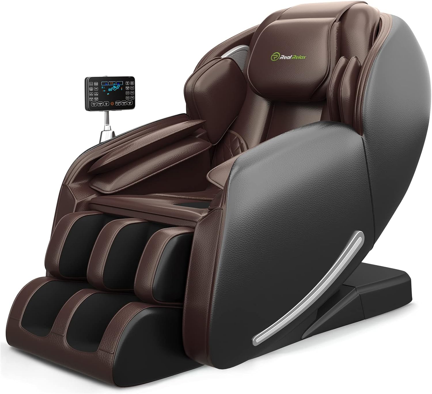 Full Body Zero Gravity SL-Track Shiatsu Massage Chair Recliner with Heat Foot Roller V829