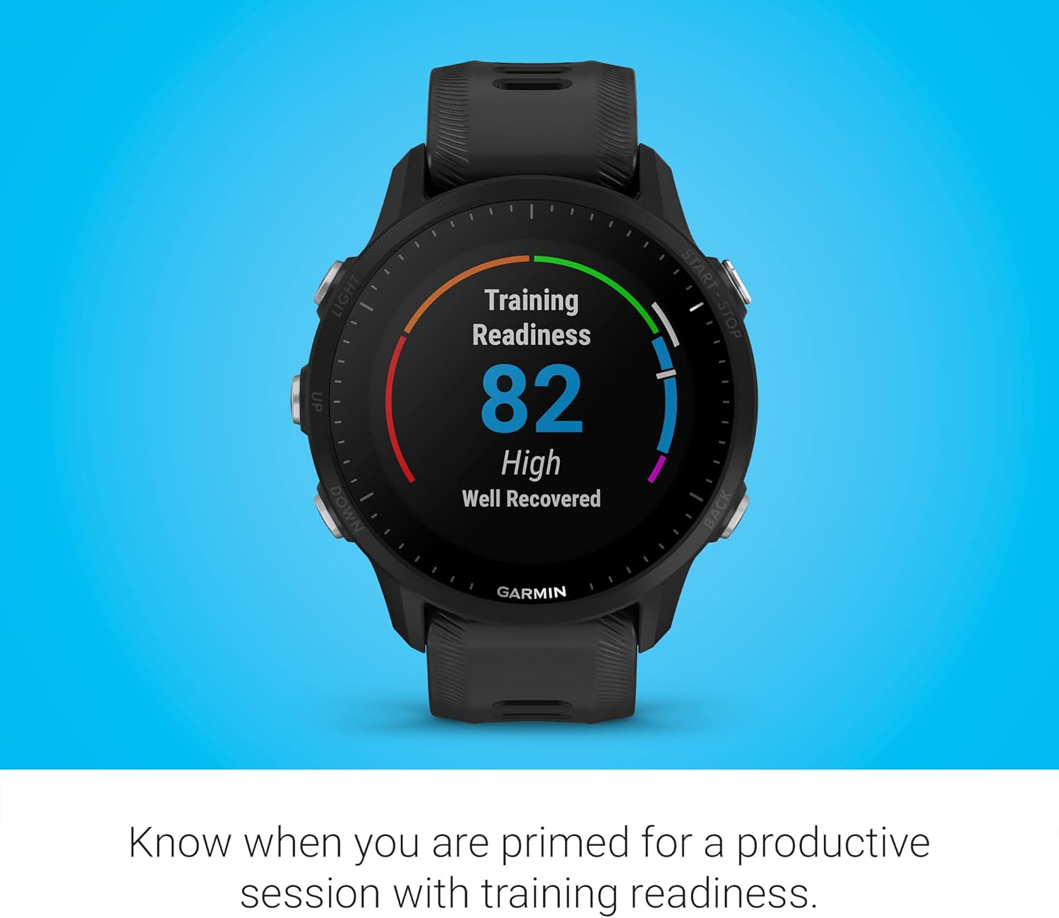 Black GPS Running Smartwatch (Renewed) C683
