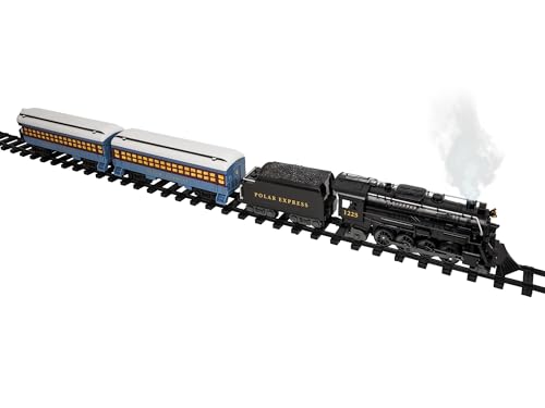 Battery-Operated Toy Train Set with Bluetooth, Locomotive, Train Cars, & Track T69876