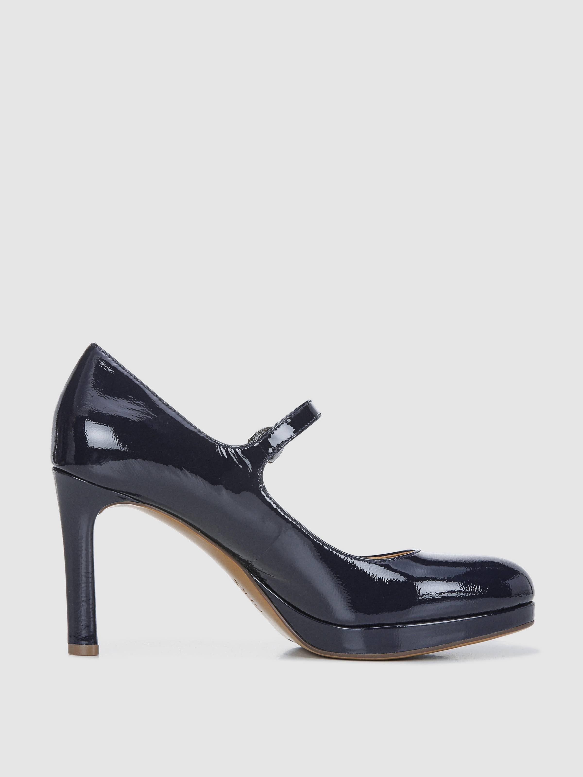 Navy Patent Mary Janes O54181